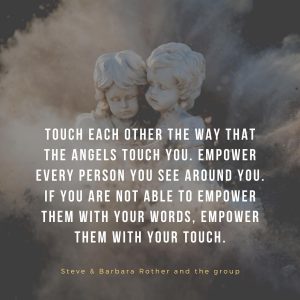angels touch you