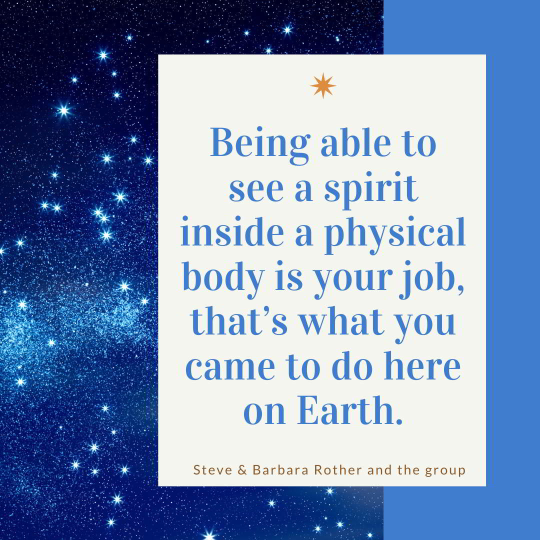 Spirit In Body Quotes Steve And Barbara Rother And The Group